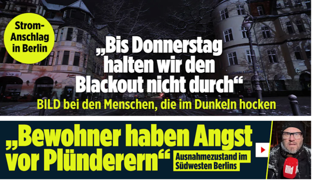 Stromausfall Berlin 2026